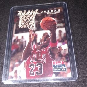 1992 Skybox International USA Basketball Michael Jordan Chicago Bulls Wizards